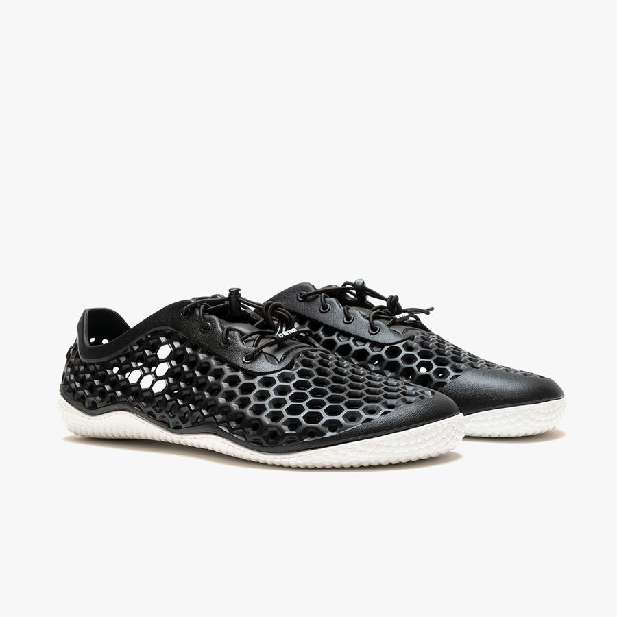 Vivobarefoot Ultra III Bloom Løbesko Dame Sort | Danmark 0121JPQJ